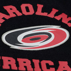Carolina Hurricanes Mitchell & Ness Women's Crewneck Sweatshirt Black