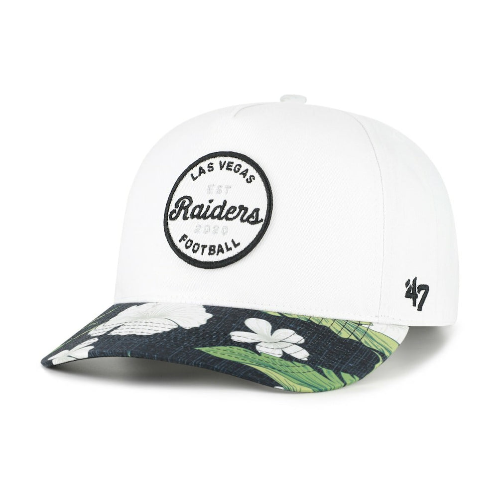 Las Vegas Raiders '47 Beach Side Hitch Adjustable Hat - White/Black outlet