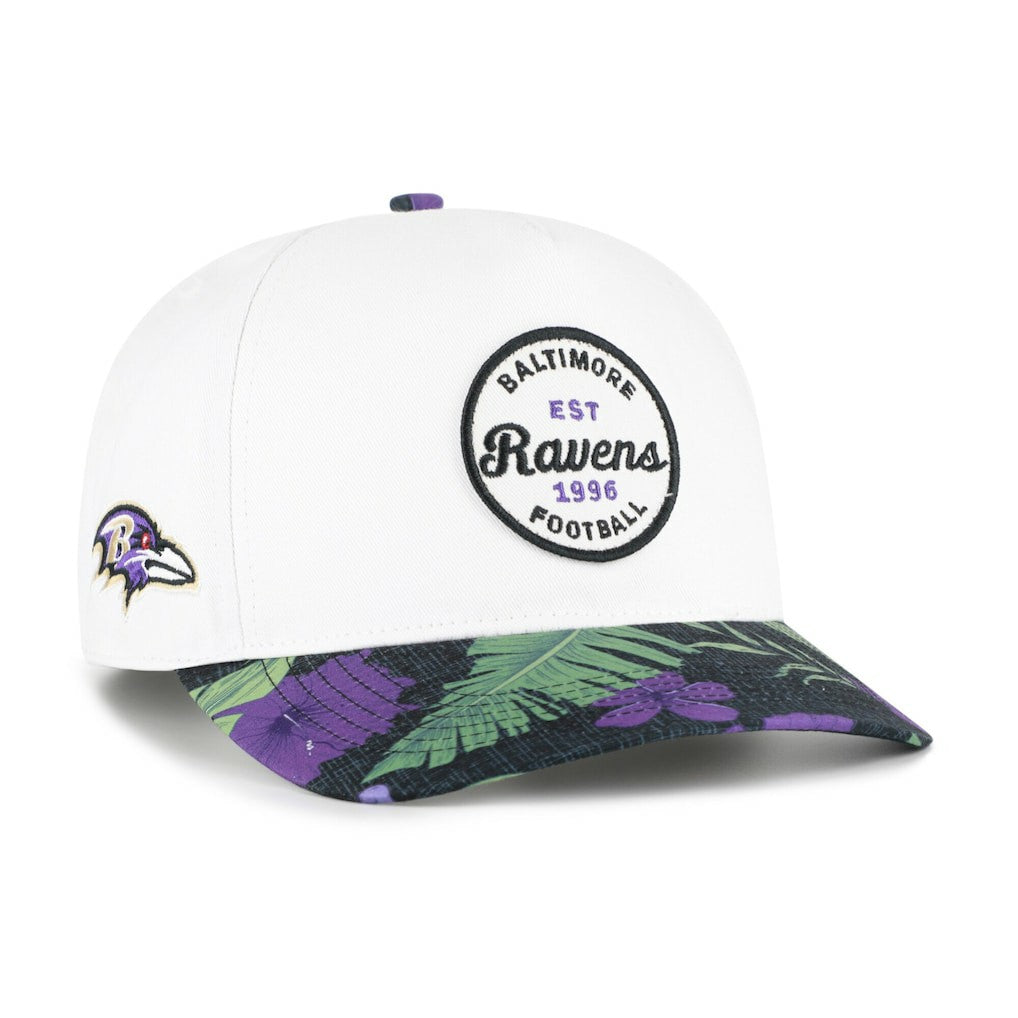 Baltimore Ravens '47 Beach Side Hitch Adjustable Hat - White/Purple sale