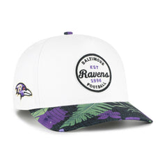 Baltimore Ravens '47 Beach Side Hitch Adjustable Hat - White/Purple sale