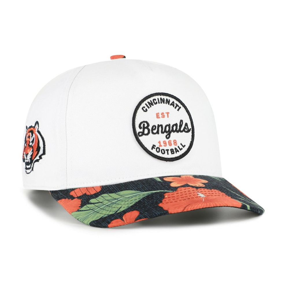 Cincinnati Bengals '47 Beach Side Hitch Adjustable Hat - White/Black for sale