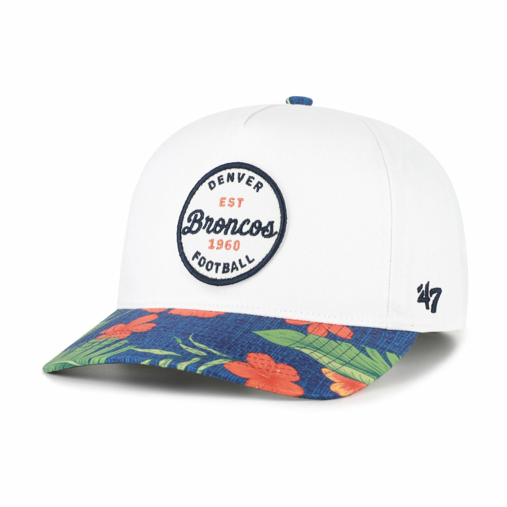 Denver Broncos '47 Beach Side Hitch Adjustable Hat - White/Navy outlet