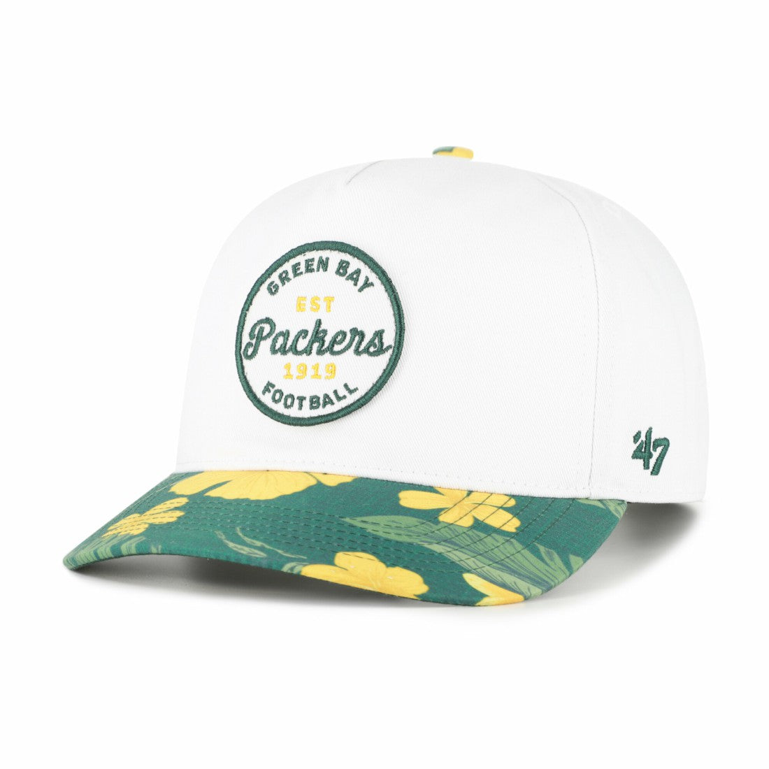 Green Bay Packers '47 Beach Side Hitch Adjustable Hat - White/Green discount