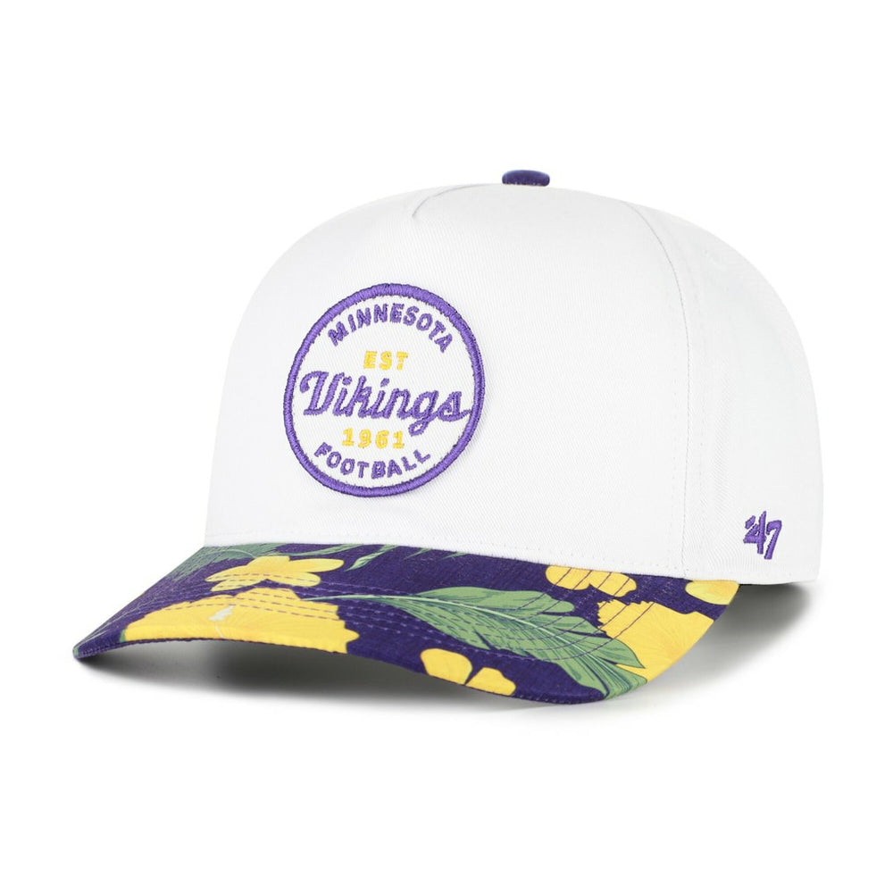 Minnesota Vikings '47 Beach Side Hitch Adjustable Hat - White/Purple for sale