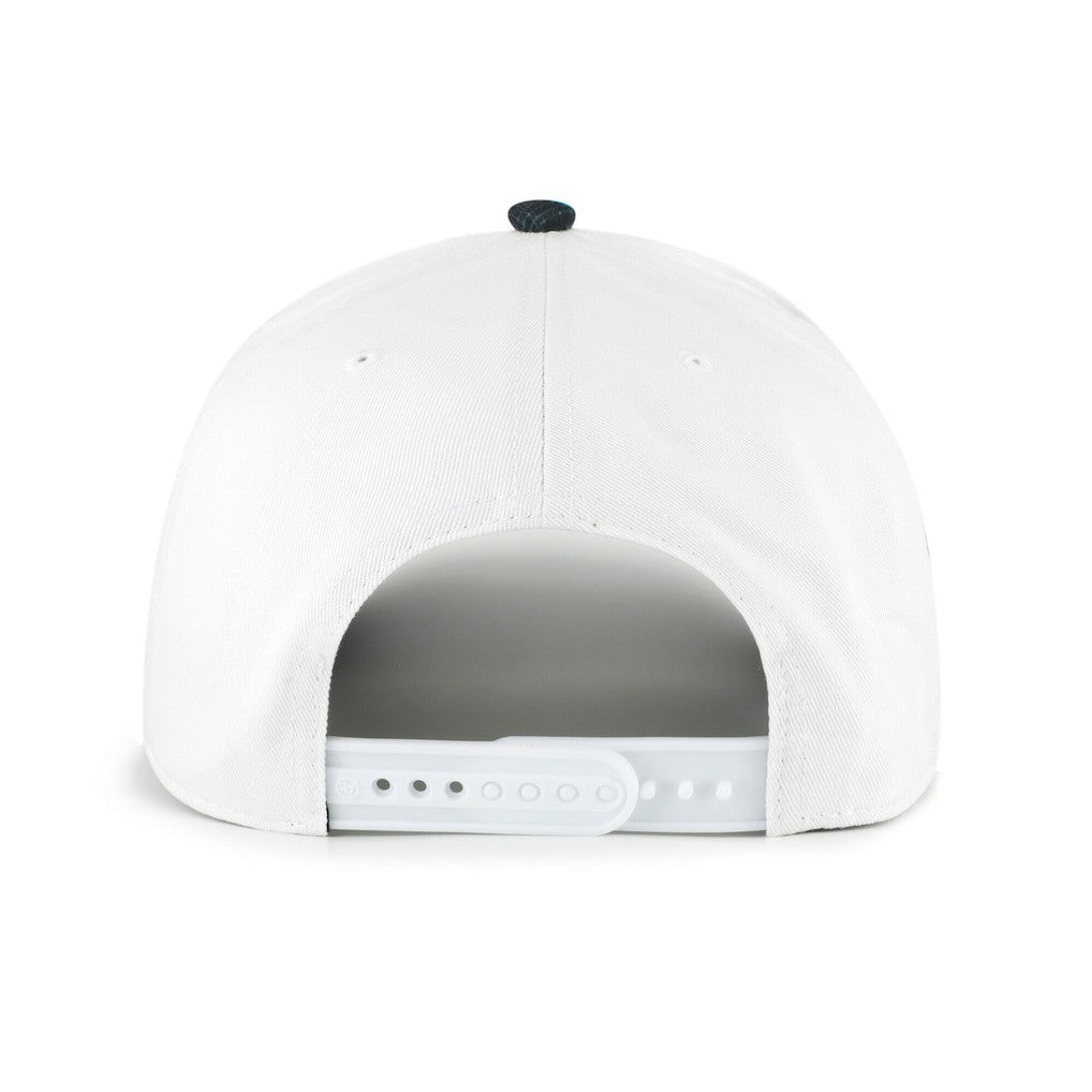 Jacksonville Jaguars '47 Beach Side Hitch Adjustable Hat - White/Black on sale