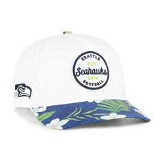 Seattle Seahawks '47 Beach Side Hitch Adjustable Hat - White/College Navy for sale