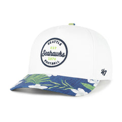 Seattle Seahawks '47 Beach Side Hitch Adjustable Hat - White/College Navy for sale