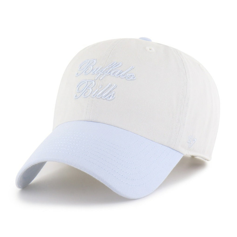 Buffalo Bills '47 Women's Gelato Two-Tone Clean Up Adjustable Hat - White discount