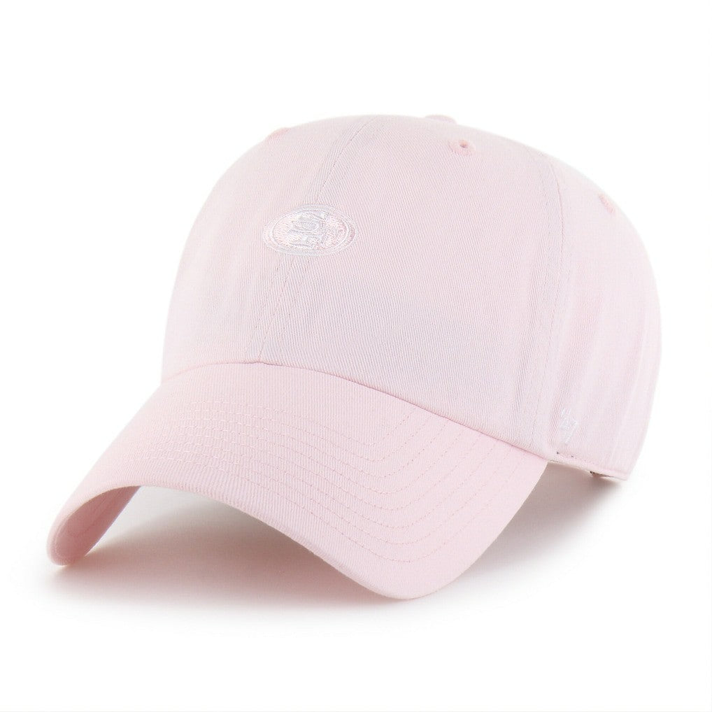 San Francisco 49ers '47 Women's Base Runner Ballpark Clean Up Adjustable Hat - Light Pink on sale