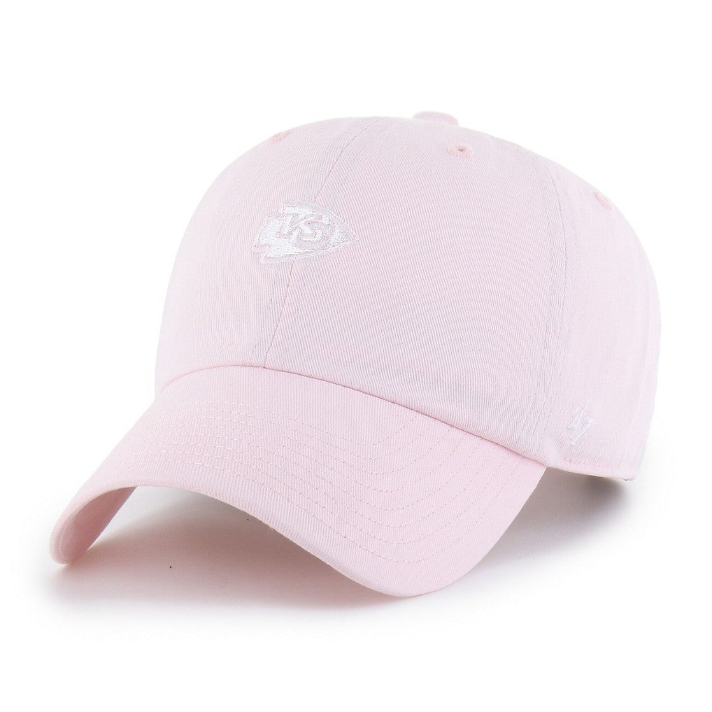 Kansas City Chiefs '47 Women's Base Runner Ballpark Clean Up Adjustable Hat - Light Pink outlet