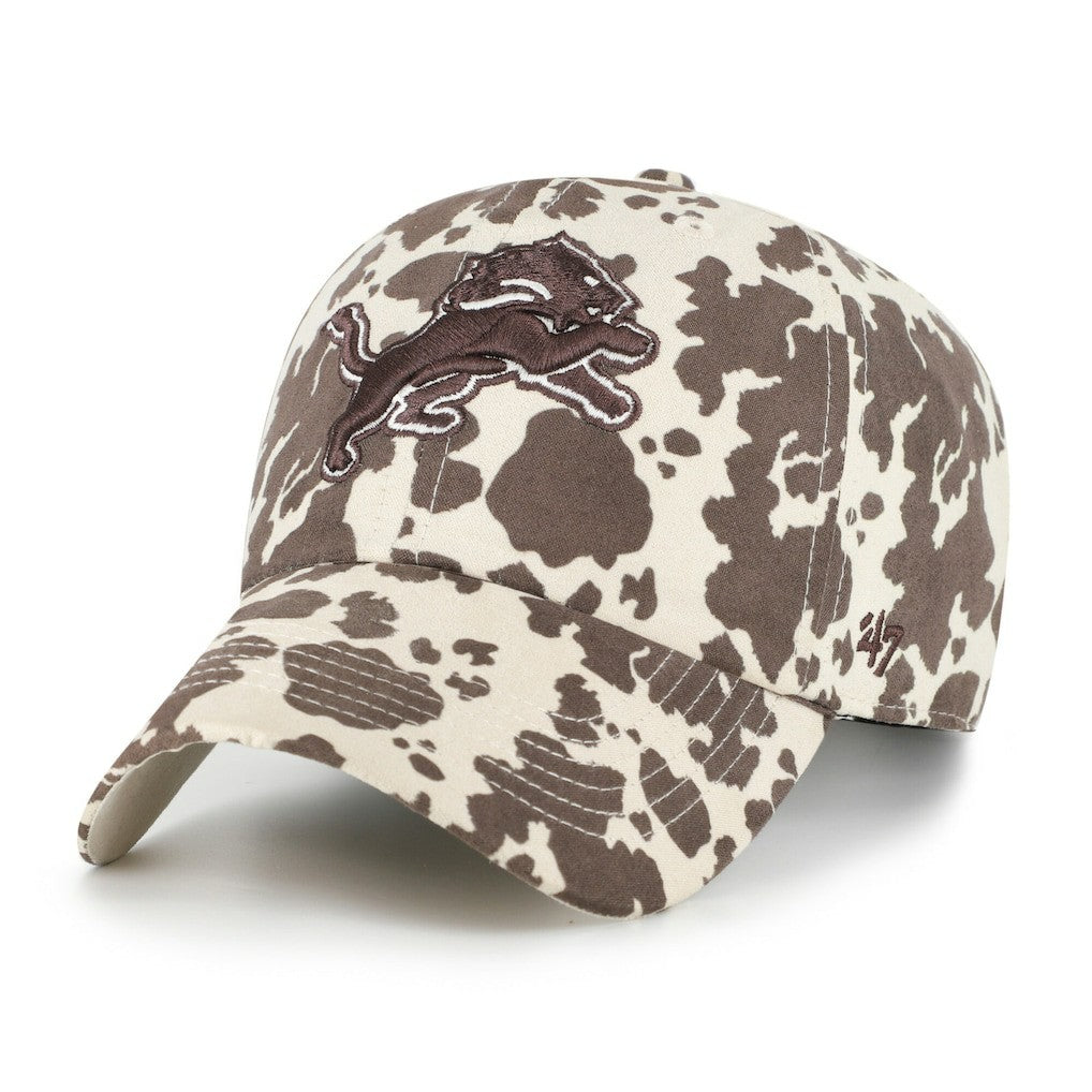 Detroit Lions '47 Women's Bessie Clean Up Adjustable Hat - Natural cheap