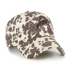 Detroit Lions '47 Women's Bessie Clean Up Adjustable Hat - Natural cheap