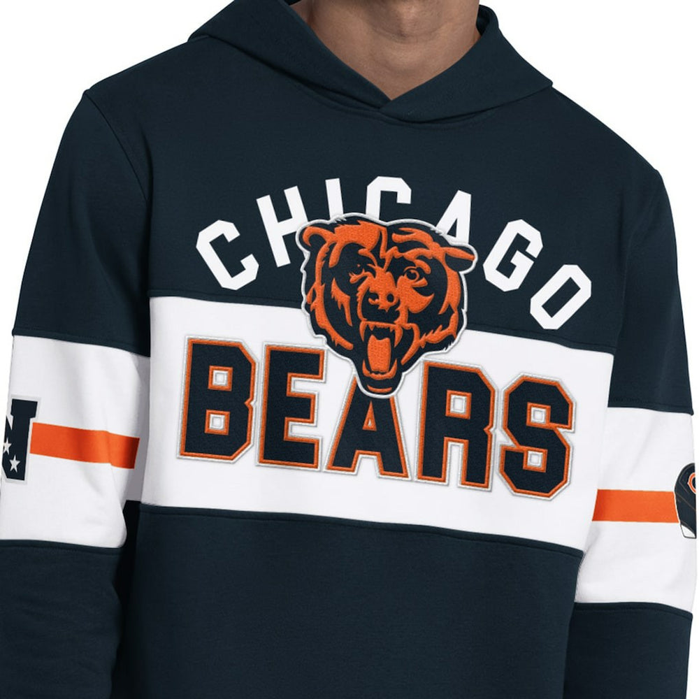 Chicago Bears Starter Fullback Jersey Hoodie - Navy cheap
