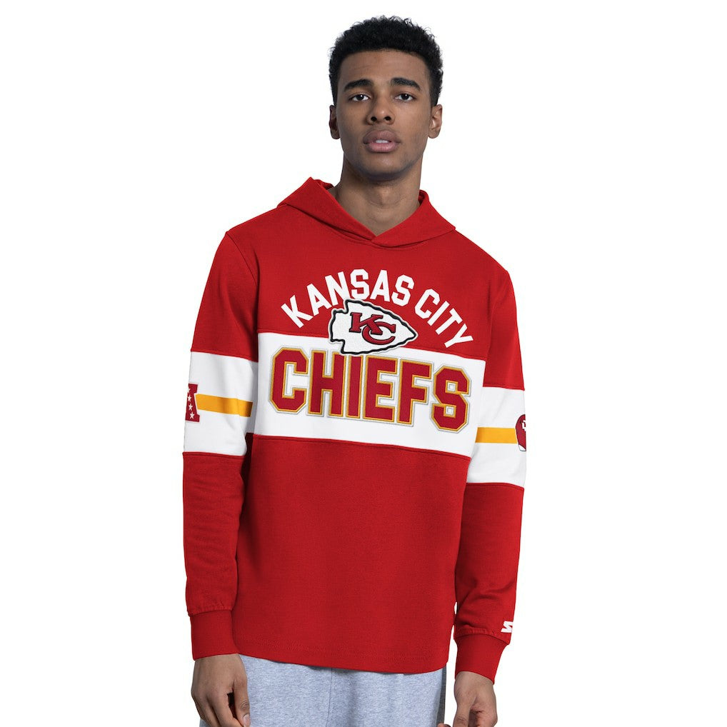 Kansas City Chiefs Starter Fullback Jersey Hoodie - Red for sale