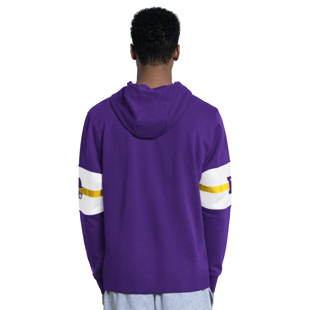 Minnesota Vikings Starter Fullback Jersey Hoodie - Purple outlet