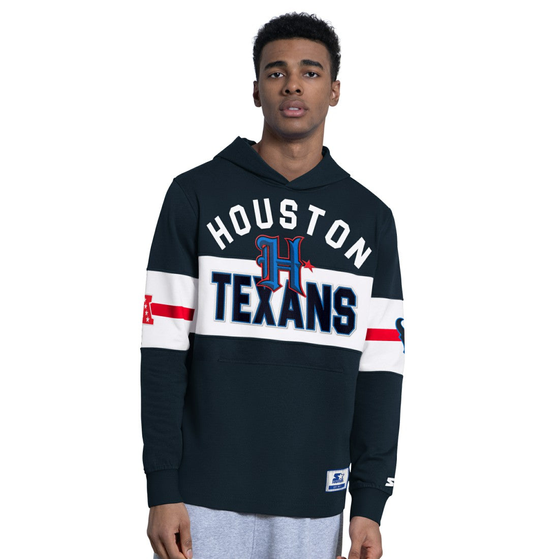 Houston Texans Starter Fullback Jersey Hoodie - Navy discount