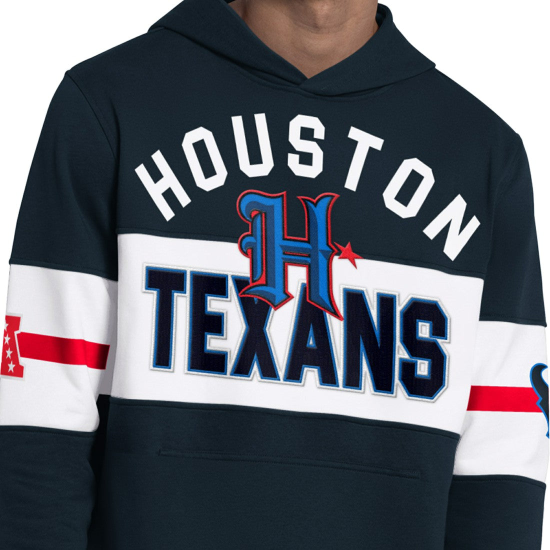 Houston Texans Starter Fullback Jersey Hoodie - Navy discount