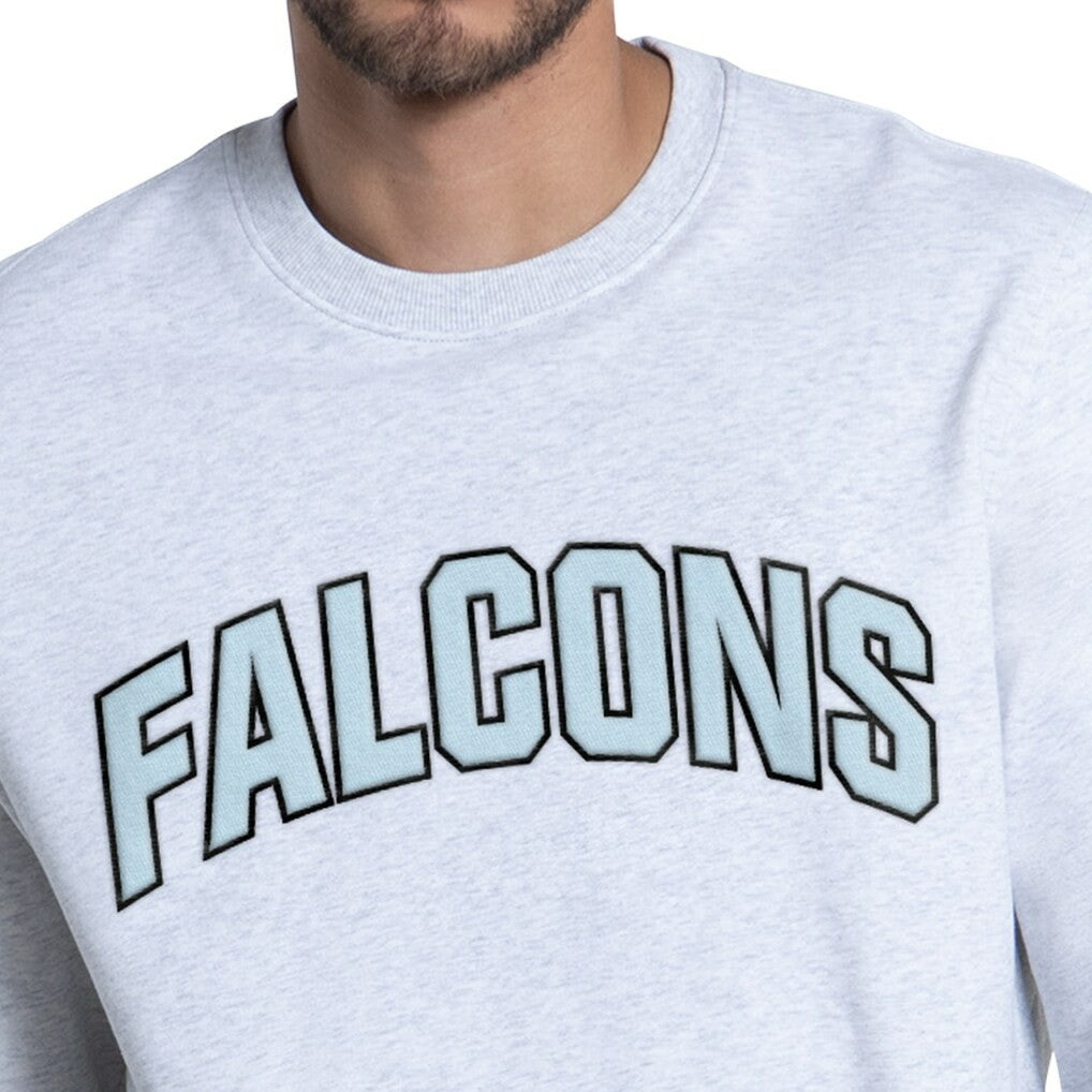 Atlanta Falcons Starter Faceoff Fleece Sweatshirt - Ash online