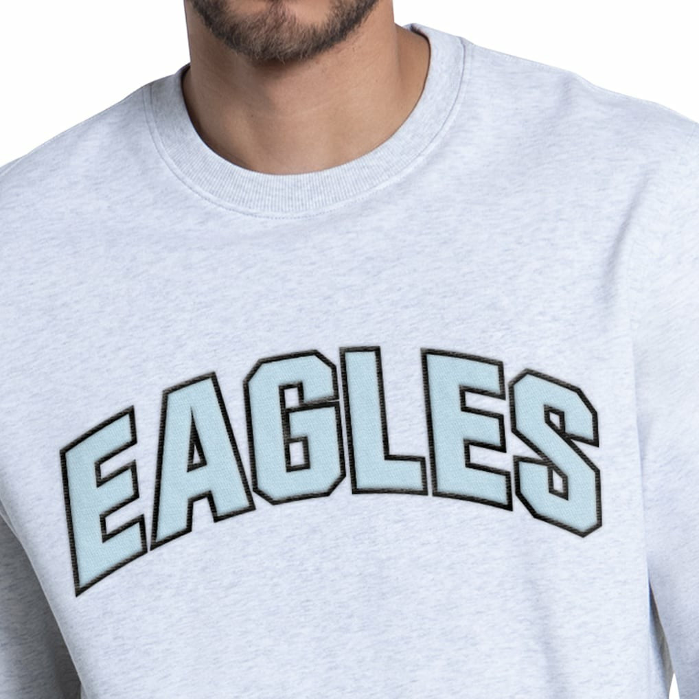 Philadelphia Eagles Starter Faceoff Fleece Sweatshirt - Ash on sale