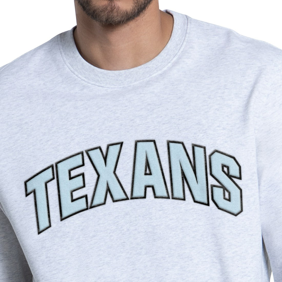 Houston Texans Starter Faceoff Fleece Sweatshirt - Ash sale