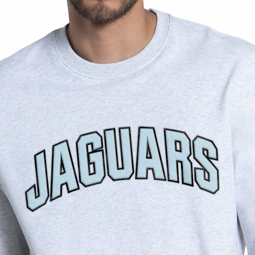 Jacksonville Jaguars Starter Faceoff Fleece Sweatshirt - Ash outlet
