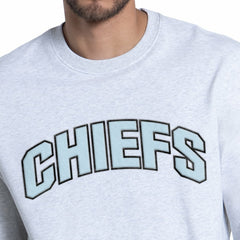 Kansas City Chiefs Starter Faceoff Fleece Sweatshirt - Ash cheap