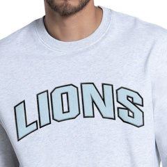 Detroit Lions Starter Faceoff Fleece Sweatshirt - Ash outlet