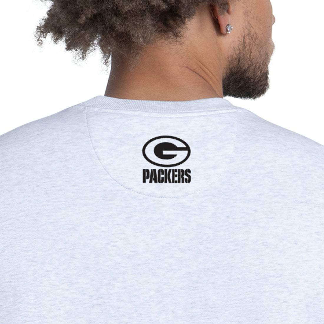 Green Bay Packers Starter Faceoff Fleece Sweatshirt - Ash outlet