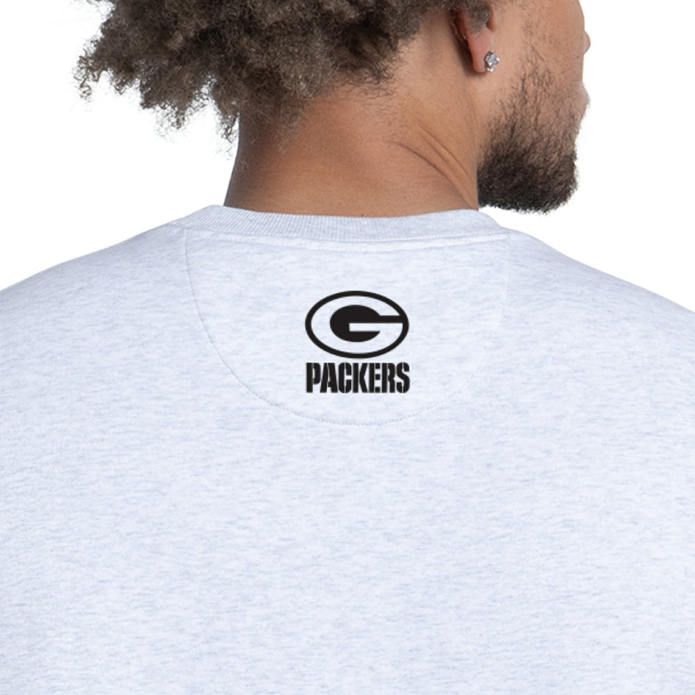 Green Bay Packers Starter Faceoff Fleece Sweatshirt - Ash outlet