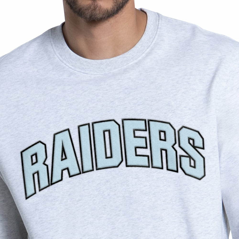 Las Vegas Raiders Starter Faceoff Fleece Sweatshirt - Ash discount