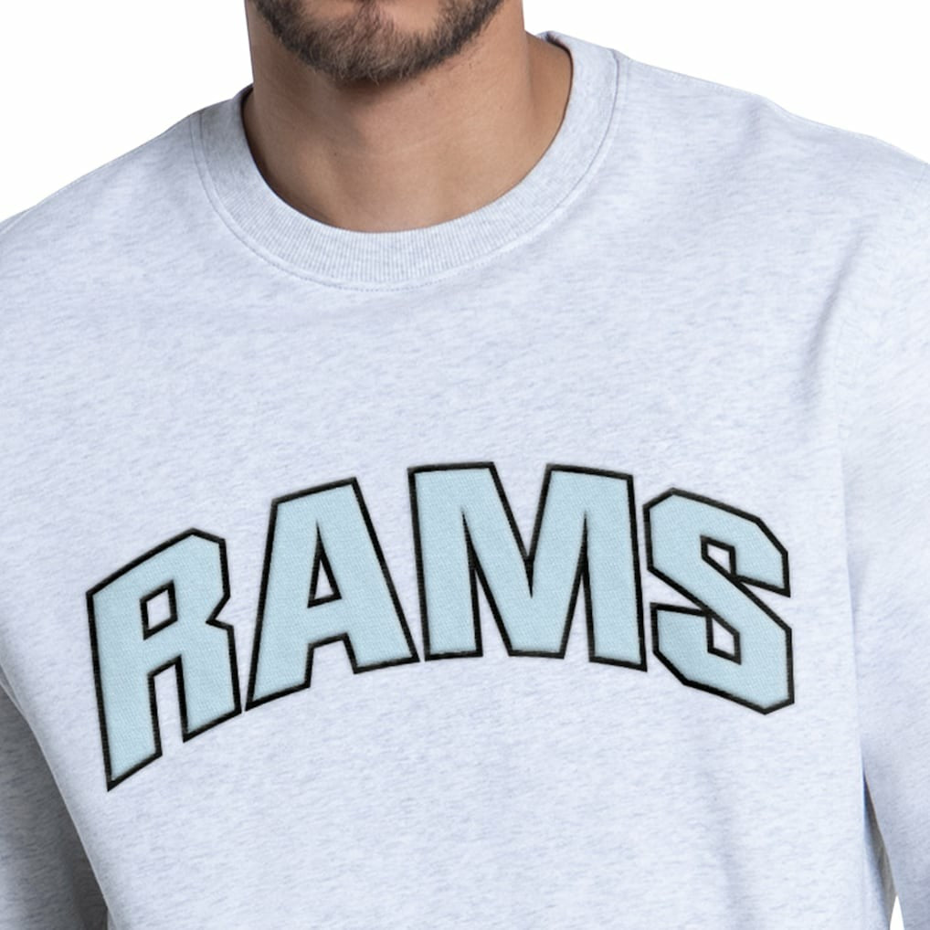 Los Angeles Rams Starter Faceoff Fleece Sweatshirt - Ash outlet