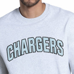 Los Angeles Chargers Starter Faceoff Fleece Sweatshirt - Ash for sale