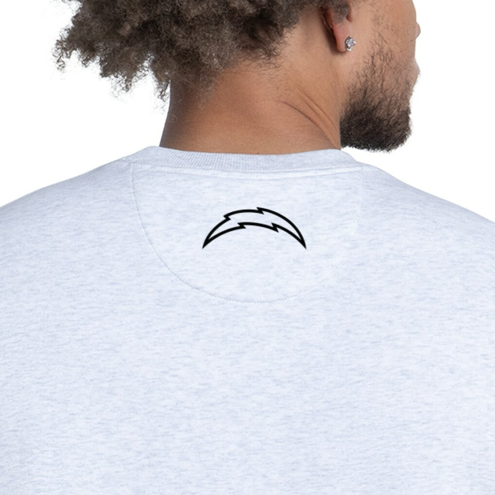 Los Angeles Chargers Starter Faceoff Fleece Sweatshirt - Ash for sale