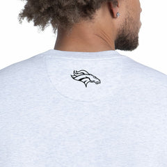 Denver Broncos Starter Faceoff Fleece Sweatshirt - Ash sale