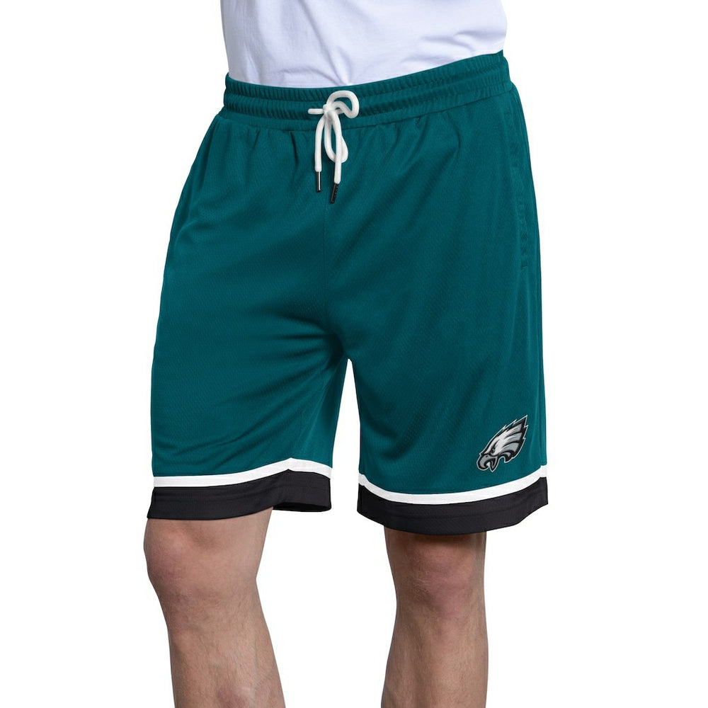 Philadelphia Eagles Starter Power Play Mesh Shorts - Midnight Green discount