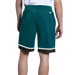 Philadelphia Eagles Starter Power Play Mesh Shorts - Midnight Green discount