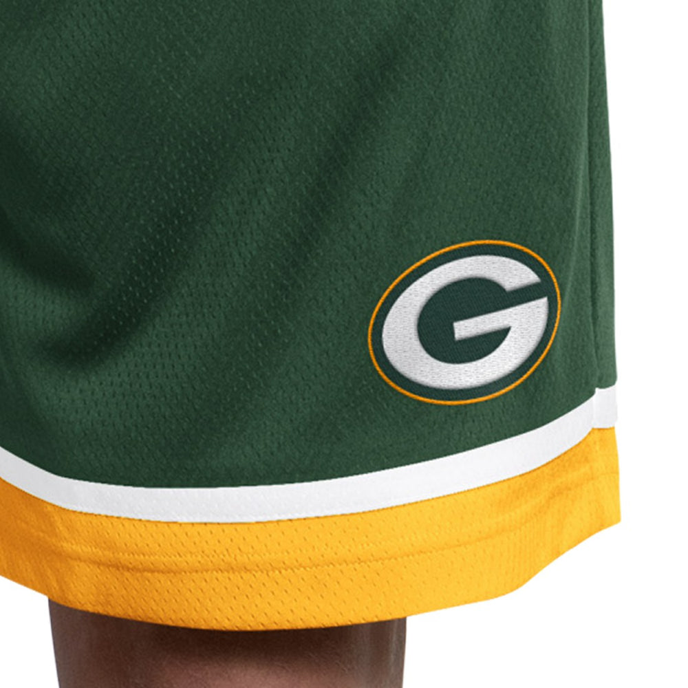 Green Bay Packers Starter Power Play Mesh Shorts - Green for sale