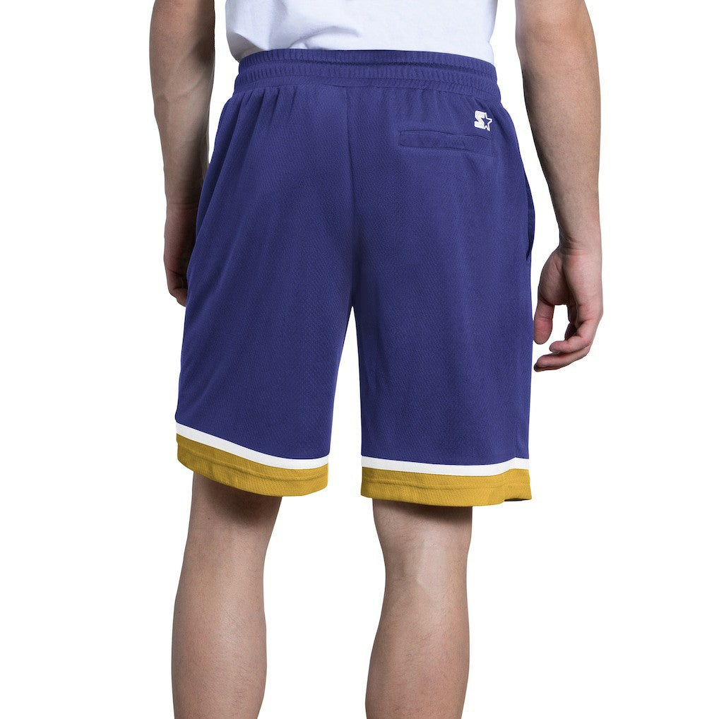 Baltimore Ravens Starter Power Play Mesh Shorts - Purple on sale