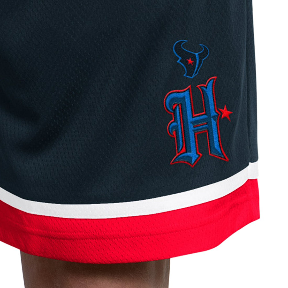 Houston Texans Starter Alternate Power Play Mesh Shorts - Navy cheap