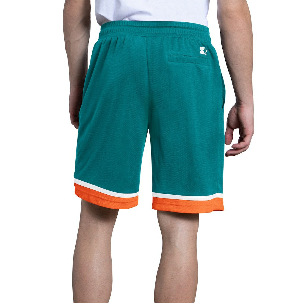 Miami Dolphins Starter Throwback Power Play Mesh Shorts - Aqua sale
