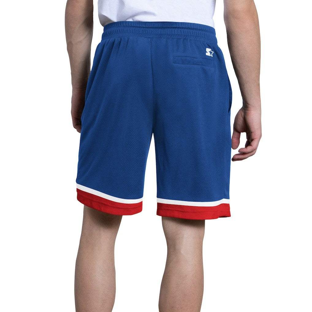 New England Patriots Starter Throwback Power Play Mesh Shorts - Royal for sale