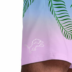 Detroit Lions Margaritaville Sunset On The Beach Swim Shorts - Light Blue on sale