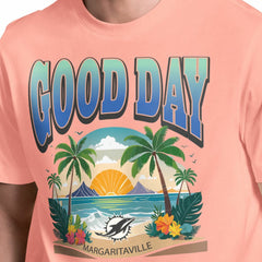 Miami Dolphins Margaritaville Good Day T-Shirt - Coral sale