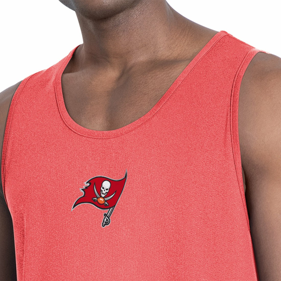 Tampa Bay Buccaneers MSX by Michael Strahan Energy Scoop Neck Tank Top - Red outlet