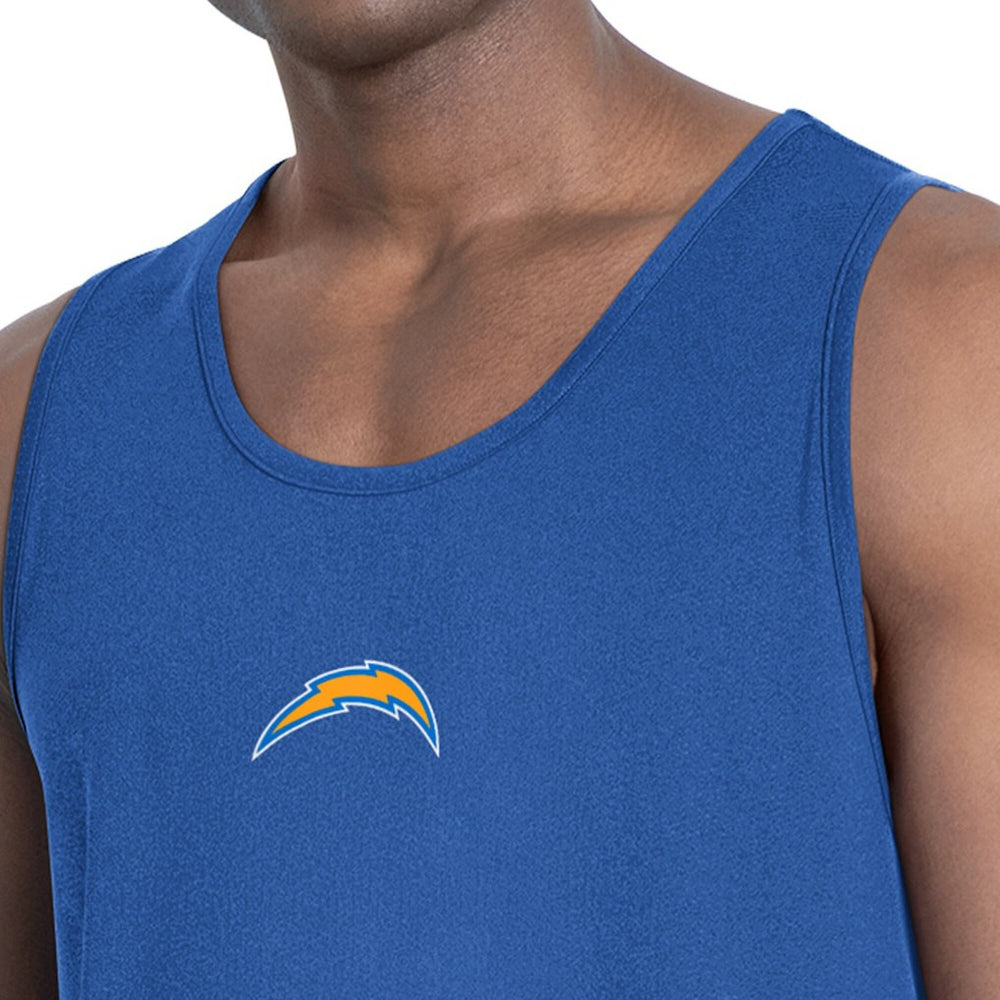 Los Angeles Chargers MSX by Michael Strahan Energy Scoop Neck Tank Top - Royal outlet