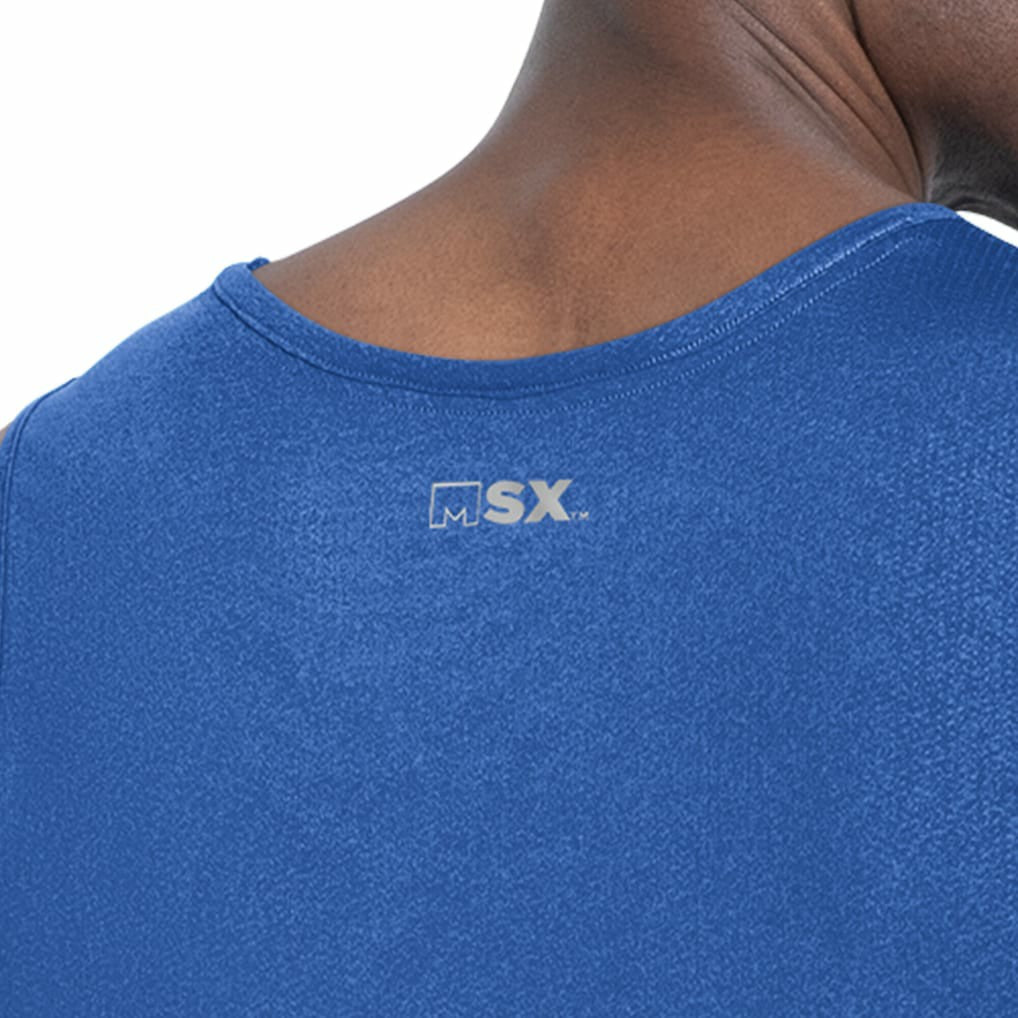 Los Angeles Chargers MSX by Michael Strahan Energy Scoop Neck Tank Top - Royal outlet