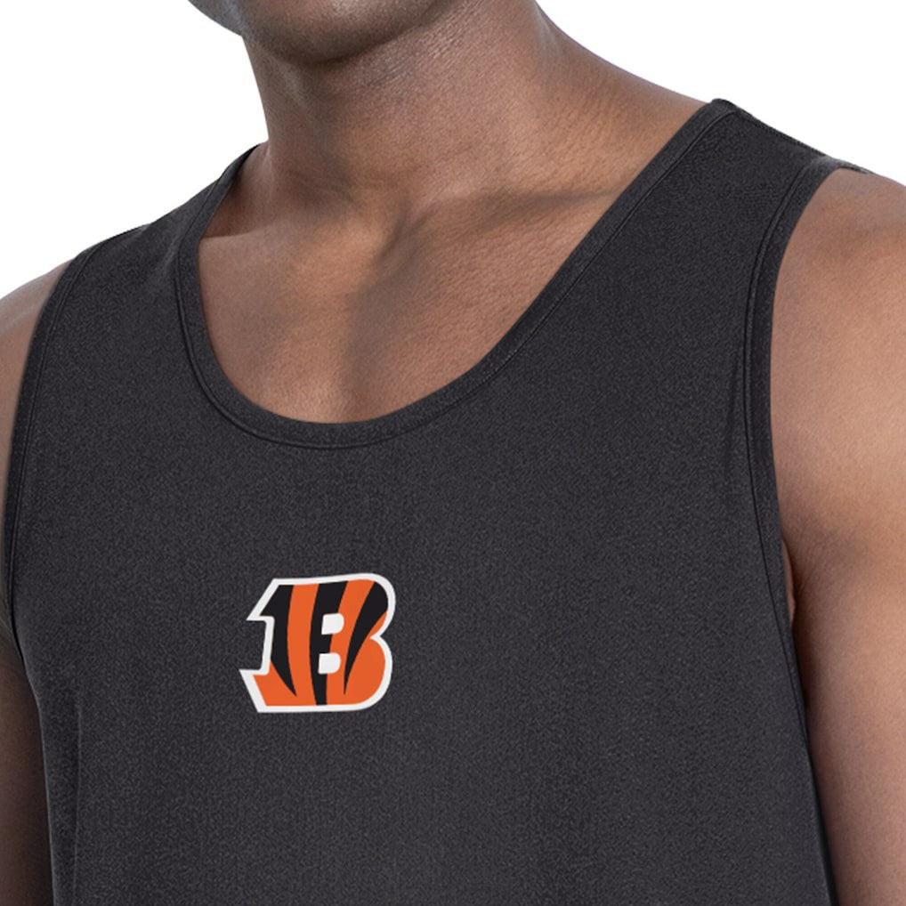 Cincinnati Bengals MSX by Michael Strahan Energy Tank Top - Charcoal outlet