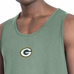 Green Bay Packers MSX by Michael Strahan Energy Scoop Neck Tank Top - Green for sale