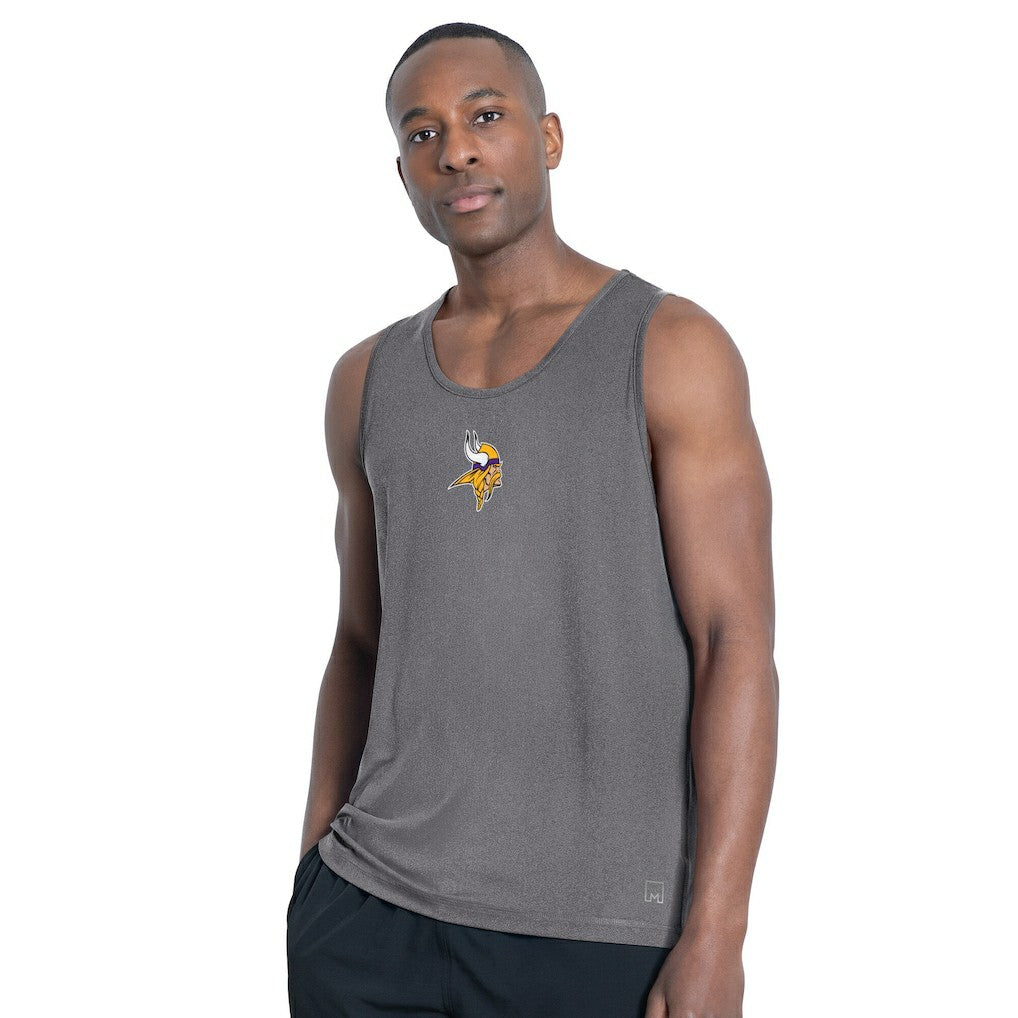 Minnesota Vikings MSX by Michael Strahan Energy Tank Top - Charcoal outlet
