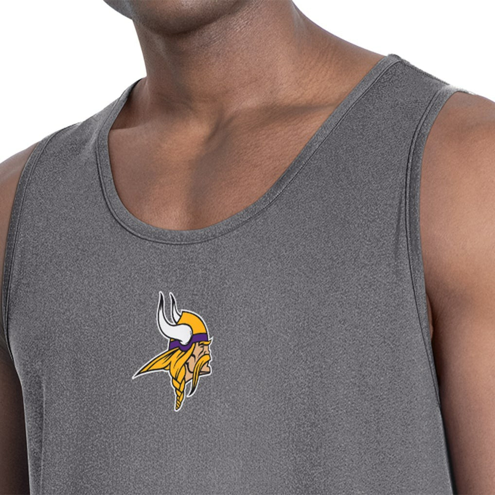 Minnesota Vikings MSX by Michael Strahan Energy Tank Top - Charcoal outlet